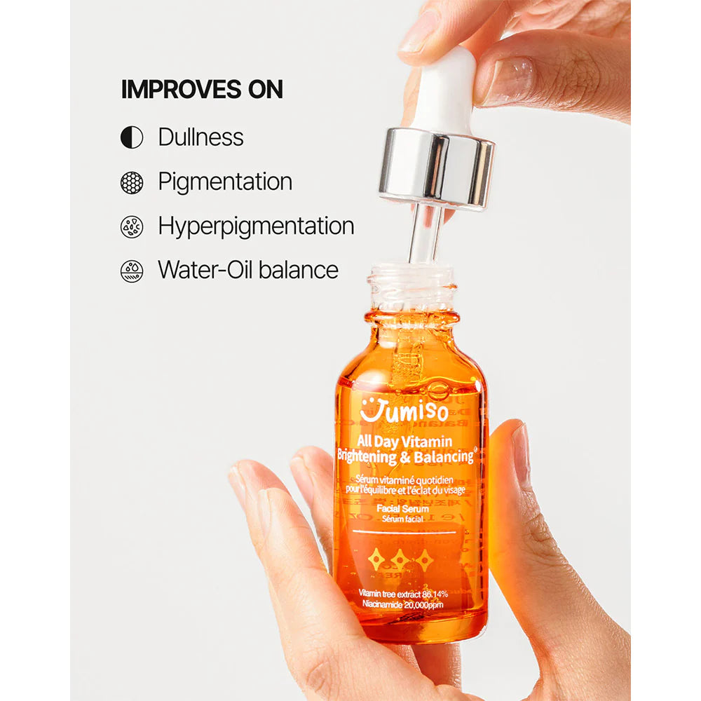 Jumiso All Day Vitamin Brightening & Balancing Serum - 30ml