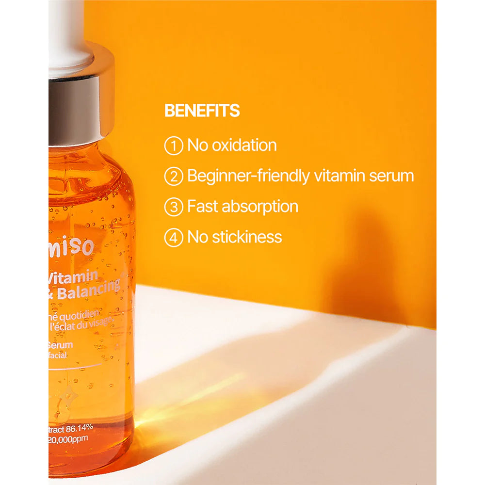 Jumiso All Day Vitamin Brightening & Balancing Serum - 30ml