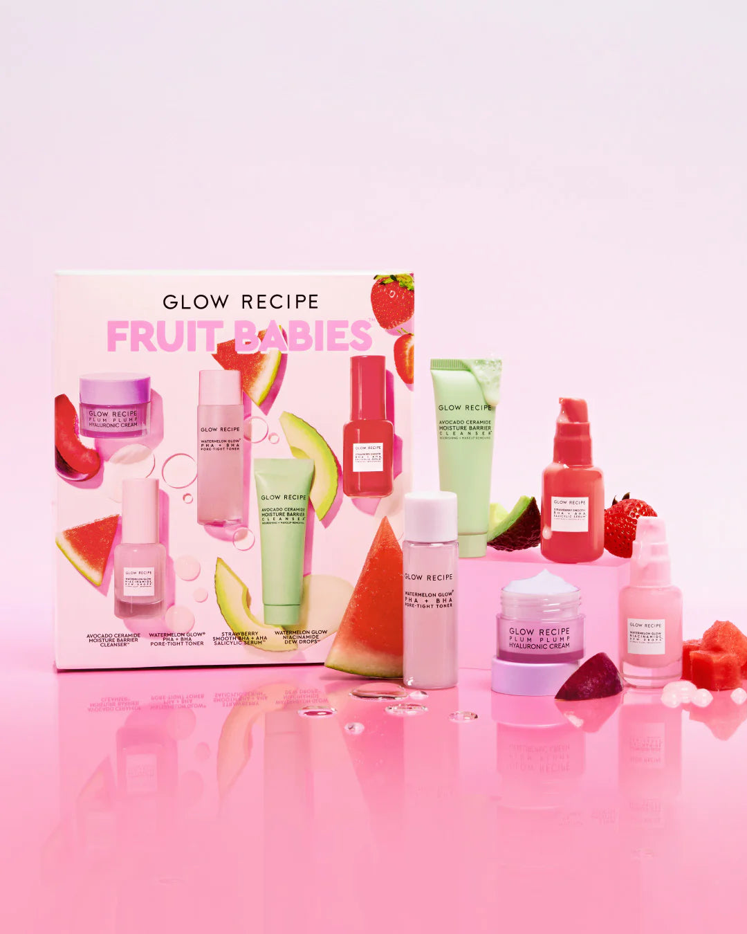GLOW RECIPE Fruit Babies Bestsellers Kit Ibeautyspot glow-recipe-fruit-babies-bestsellers-kit-ibeautyspot