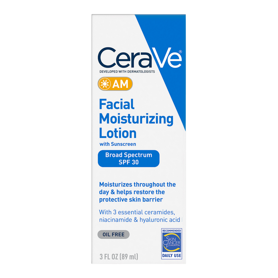 CeraVe® AM Facial Moisturizing Lotion with Broad Spectrum SPF 30 - 89ml