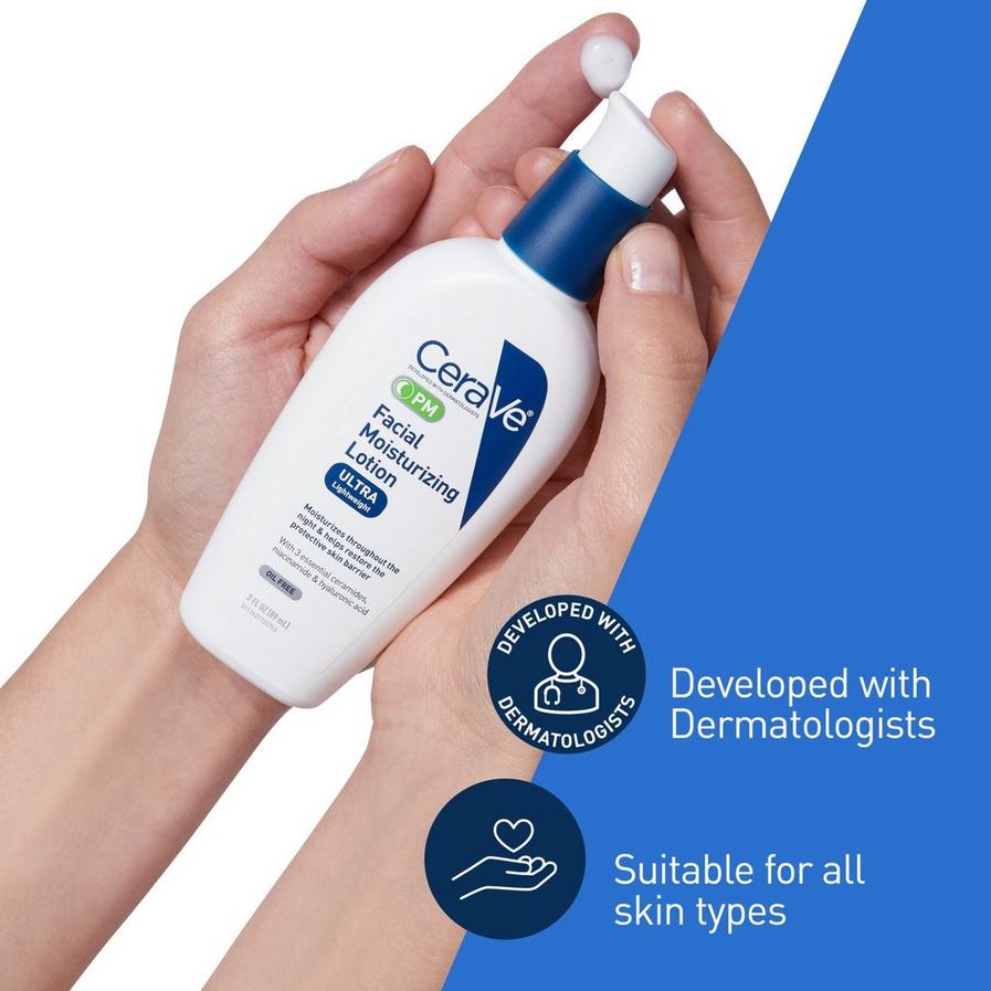 CeraVe® PM Facial Moisturizing Lotion - 89ml