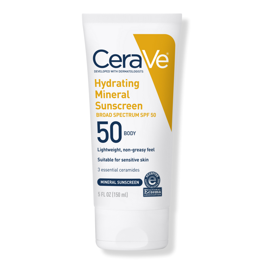 CeraVe® Hydrating Sunscreen Body Lotion with SPF 50 - 150ml