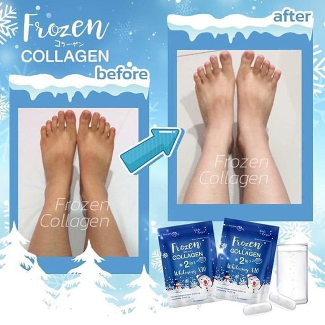 Gluta Frozen - Frozen Collagen 2 in 1 Whitening Supplement (×60 Capsules)
