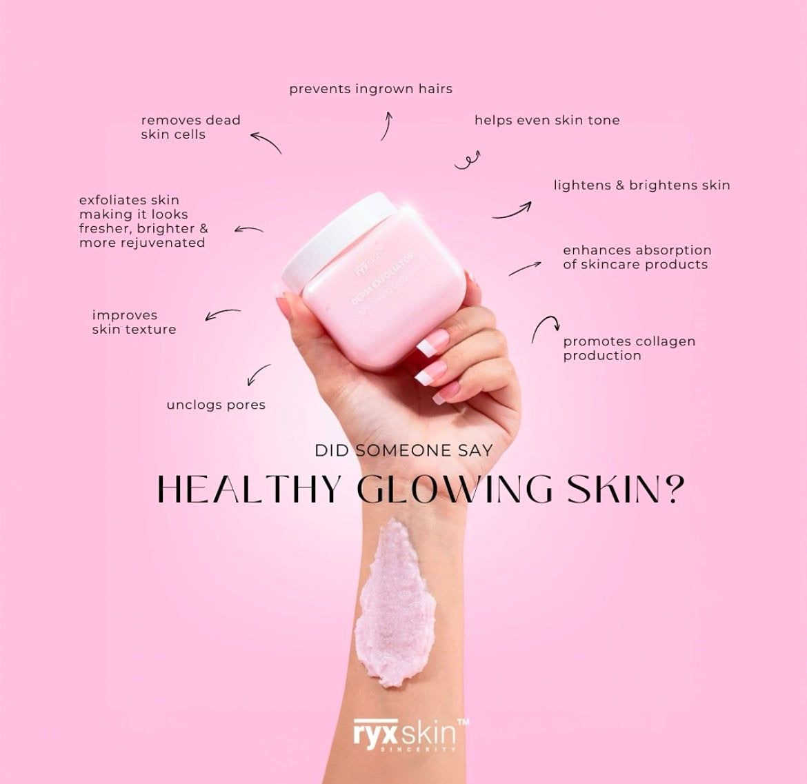 RYX Skin Derm Exfoliator - 370g