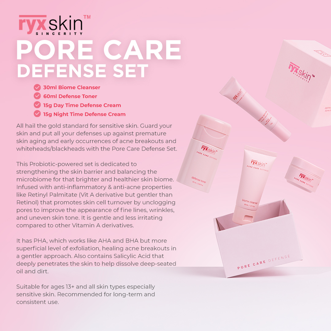 RYX Skin Pore Care Defense Set