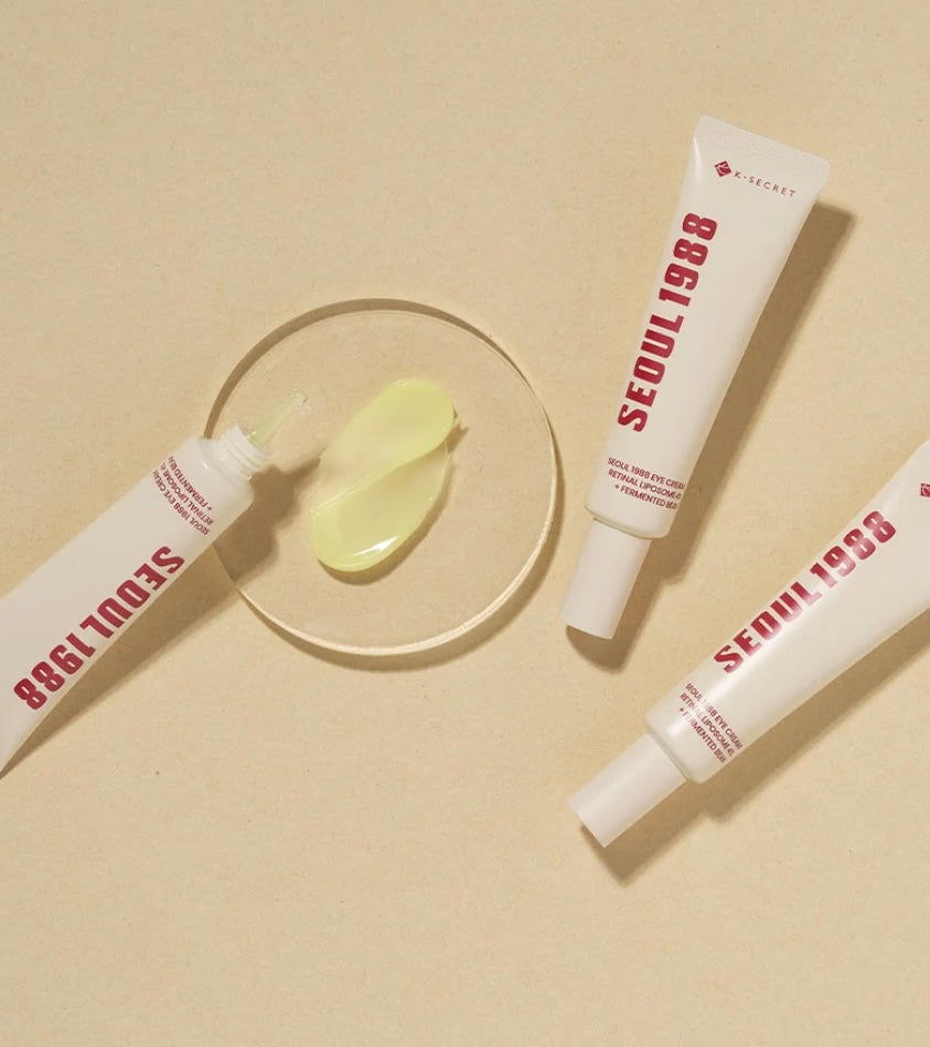 K-SECRET Seoul 1988 Eye Cream : RETINAL LIPOSOME 4% + FERMENTED BEAN -