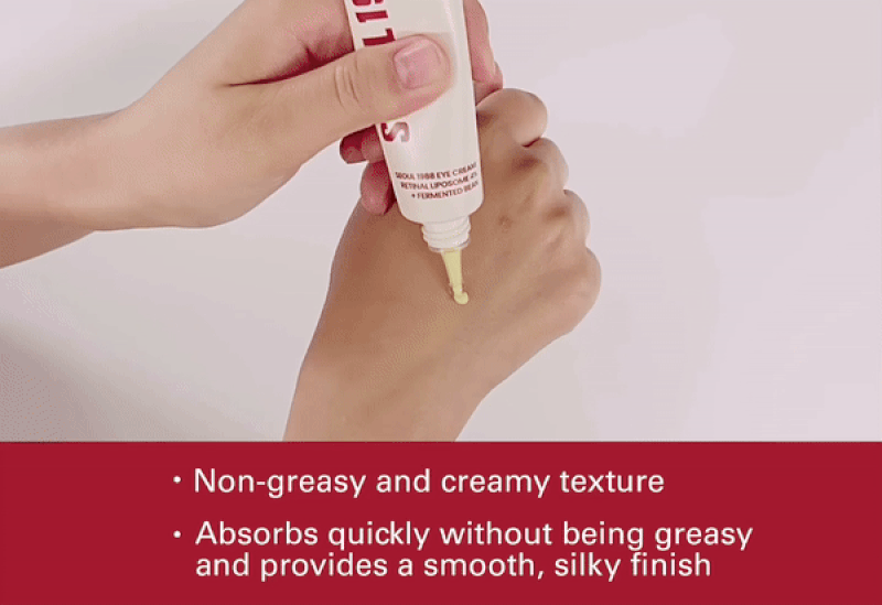 K-SECRET Seoul 1988 Eye Cream : RETINAL LIPOSOME 4% + FERMENTED BEAN -