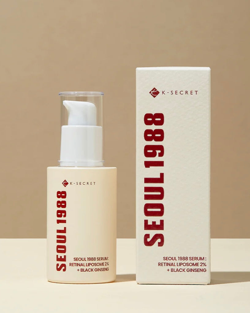 K-SECRET Seoul 1988 Serum : Retinal Liposome 2% + Black Ginseng - 30ml