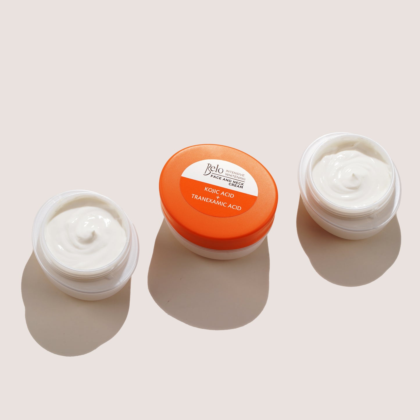 Belo Intensive Whitening Kojic Acid + Tranexamic Acid Face & Neck Cream - 50g
