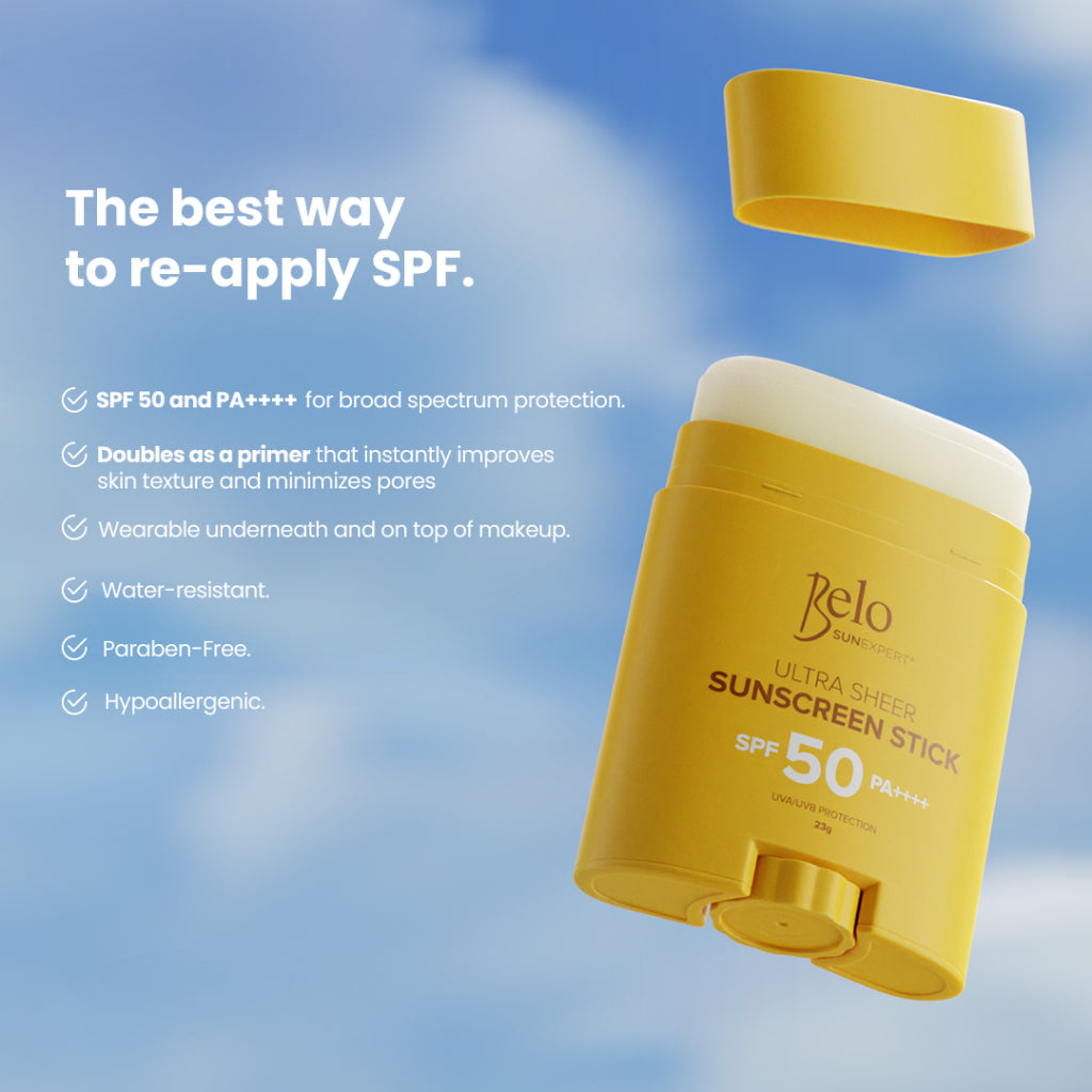 Belo SunExpert Ultra Sheer Suncreen Stick SPF 50+PA++++ - 23g