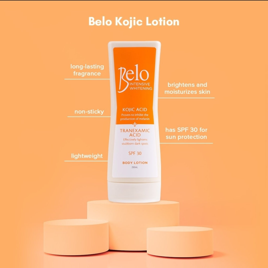 Belo Intensive Whitening Kojic Acid + Tranexamic Acid Body Lotion - 200ml