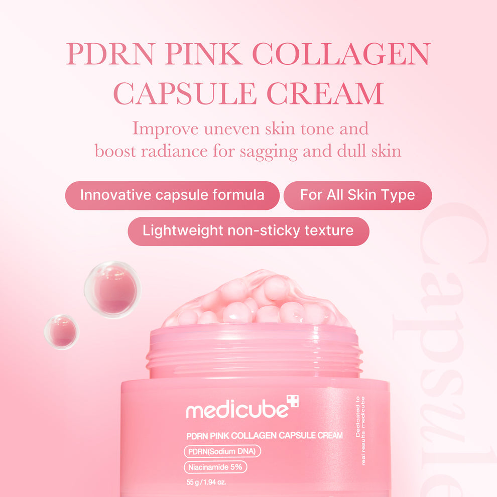 MEDICUBE PDRN Pink Collagen Capsule Cream - 55g