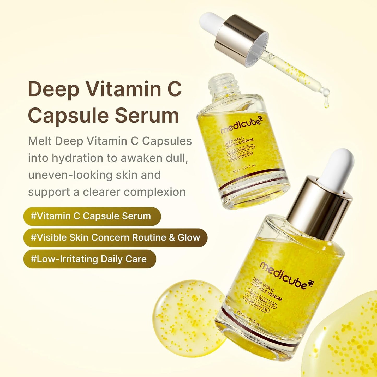 MEDICUBE Deep Vita C Capsule Serum - 30ml