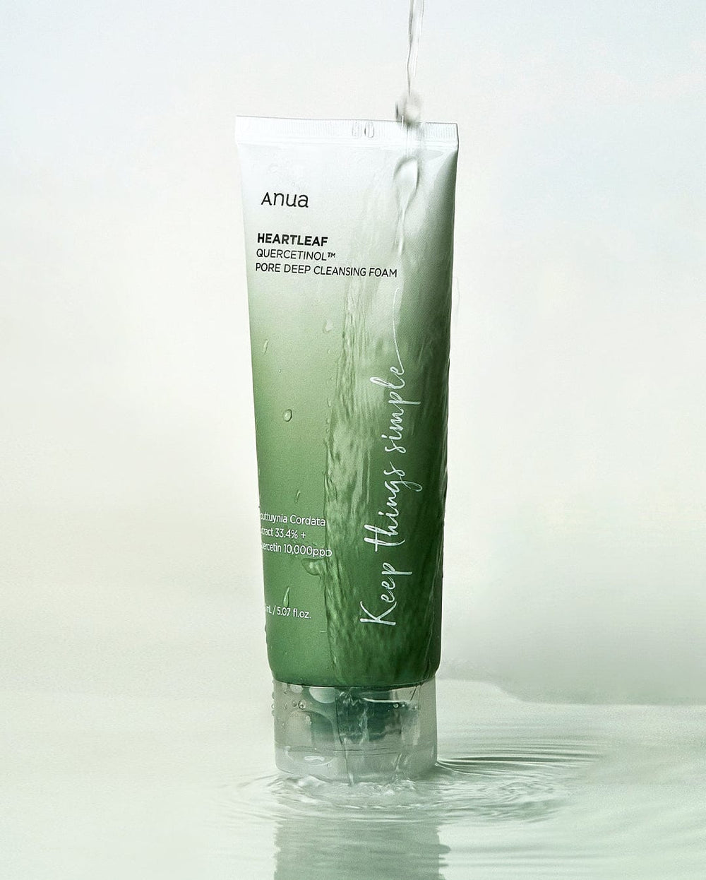ANUA Heartleaf Quercetinol Pore Deep Cleansing Foam - 150ml