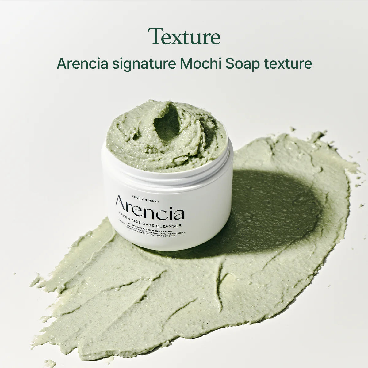 Arencia Fresh Green Rice Mochi Cleanser - 120g