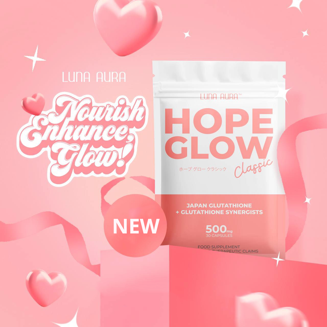 HOPE GLOW CLASSIC - 30 Capsules