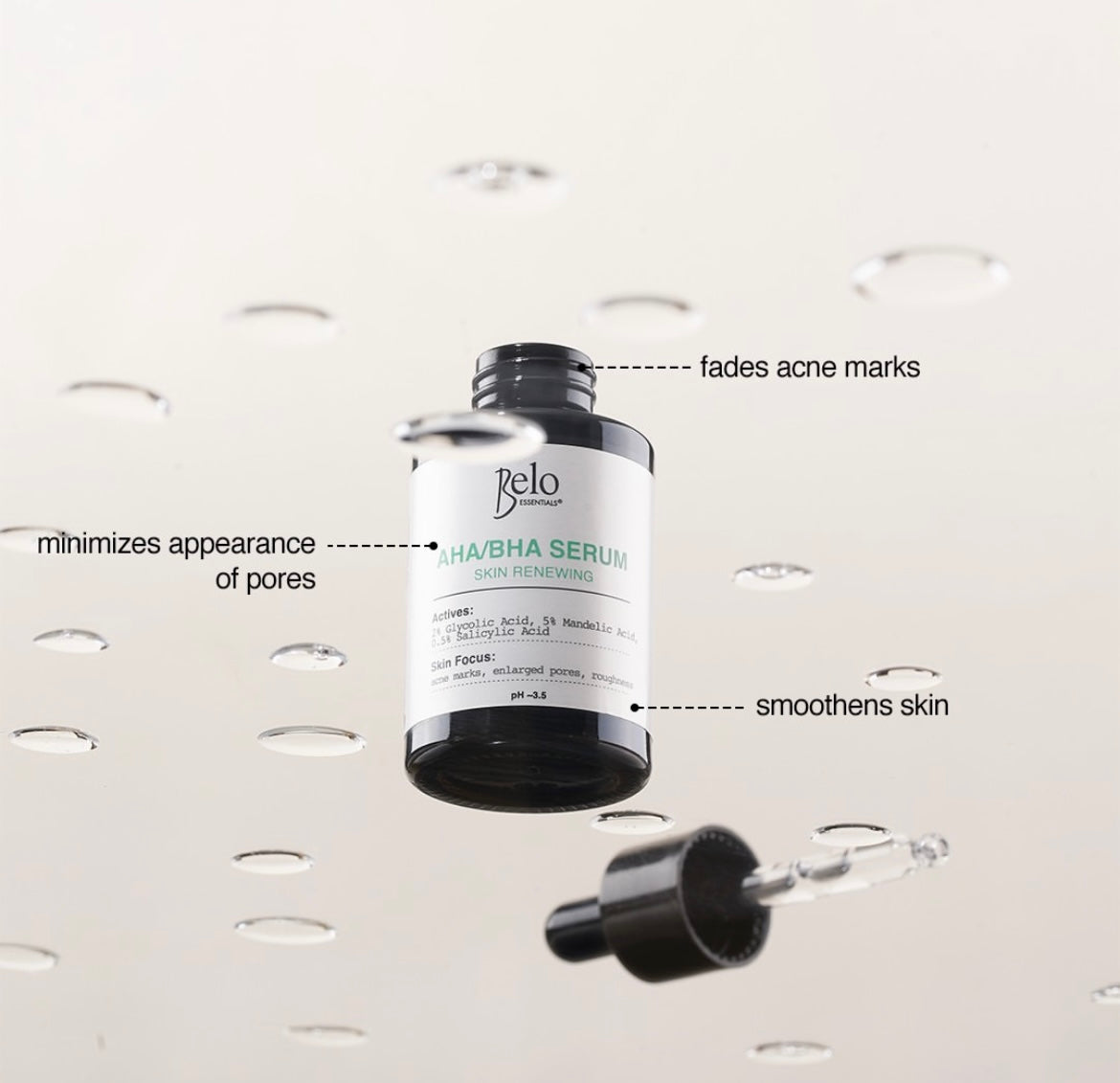 Belo AHA BHA Skin Renewing Serum - 30ml