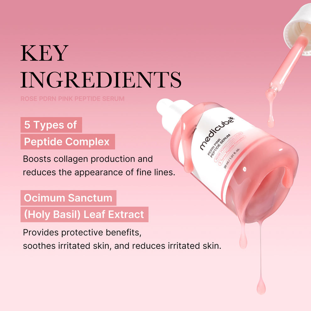 Medicube PDRN Pink Peptide Serum - 30ml
