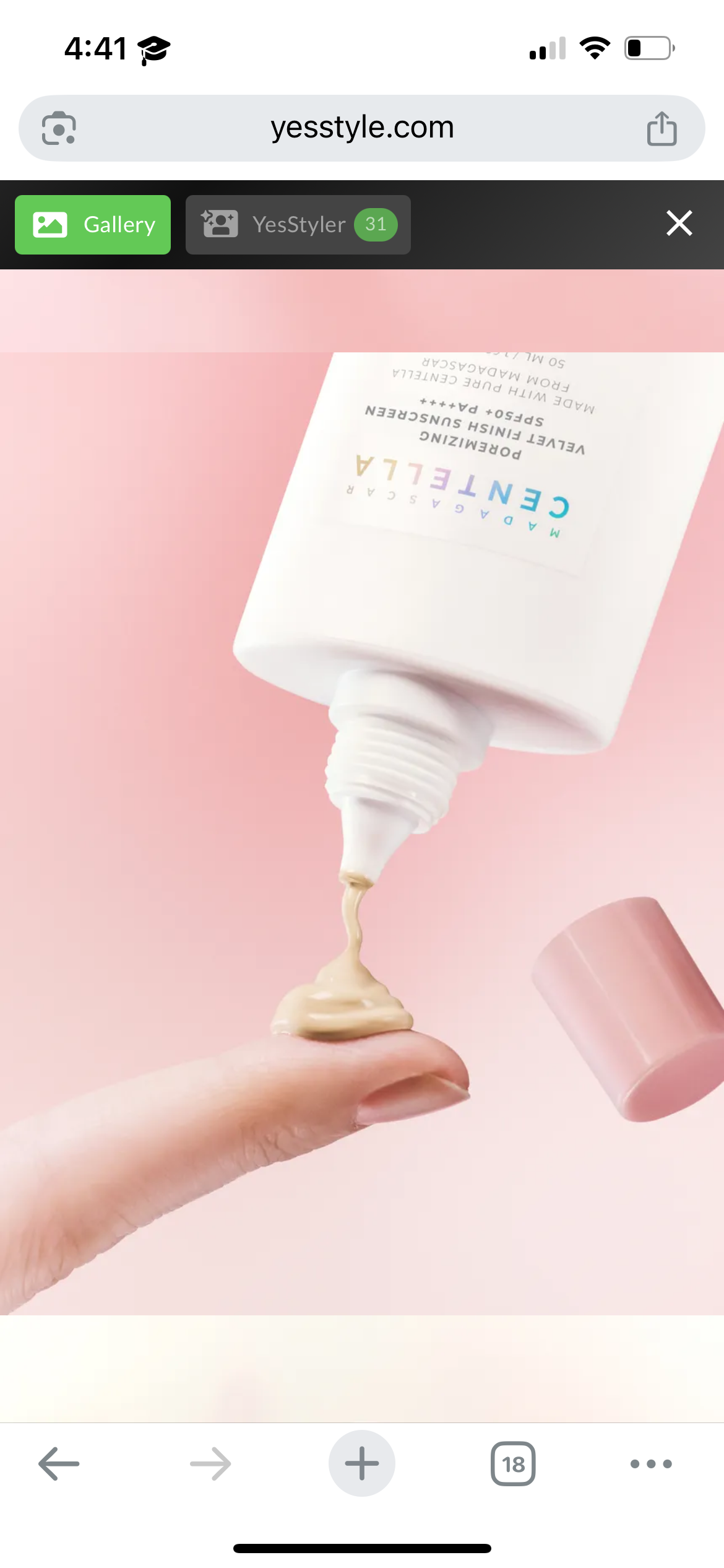 POREMIZING VELVET FINISH SUNSCREEN SPF50+ PA++++ - 50ml