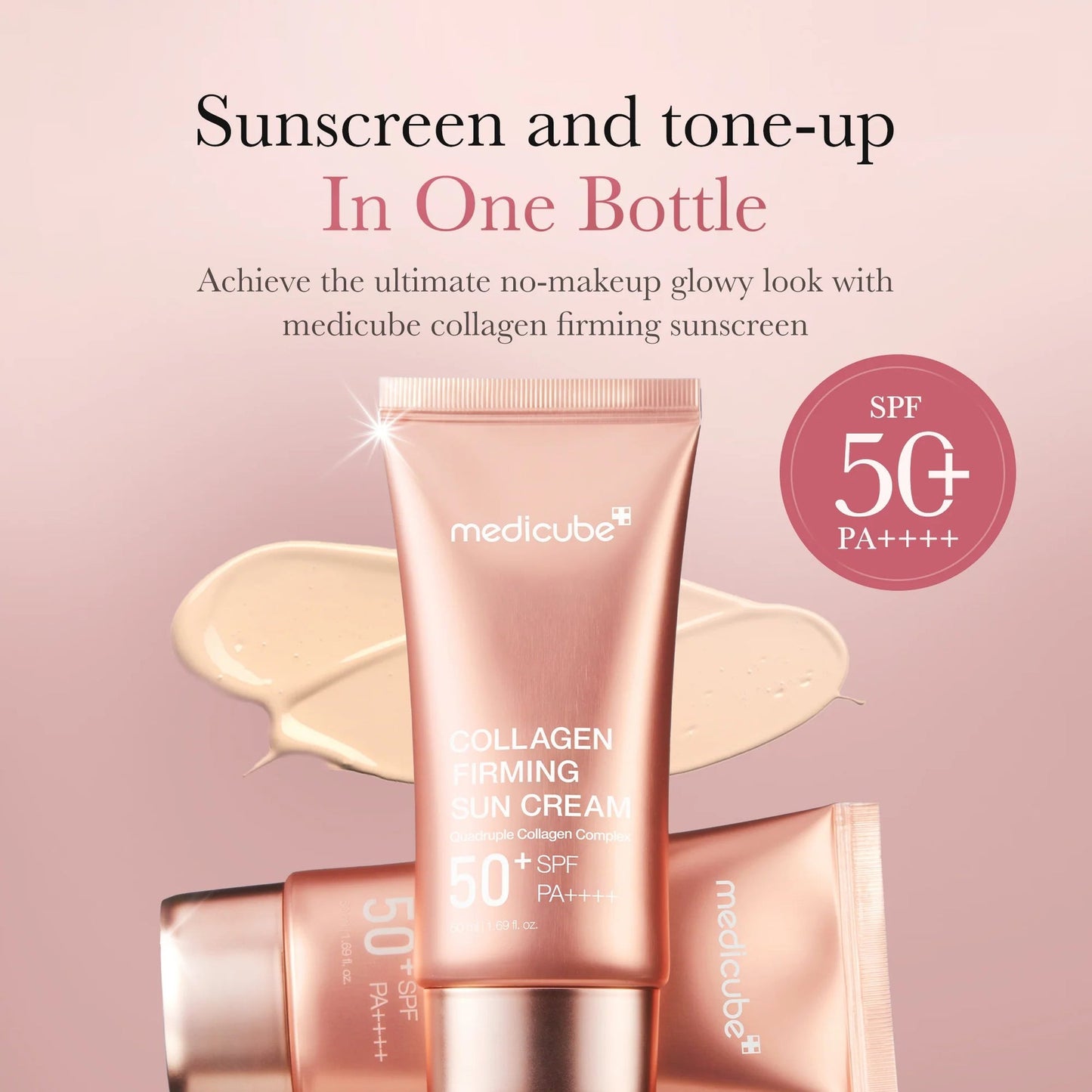 MEDICUBE Collagen Firming Sun Cream SPF50+PA++++ - 50ml