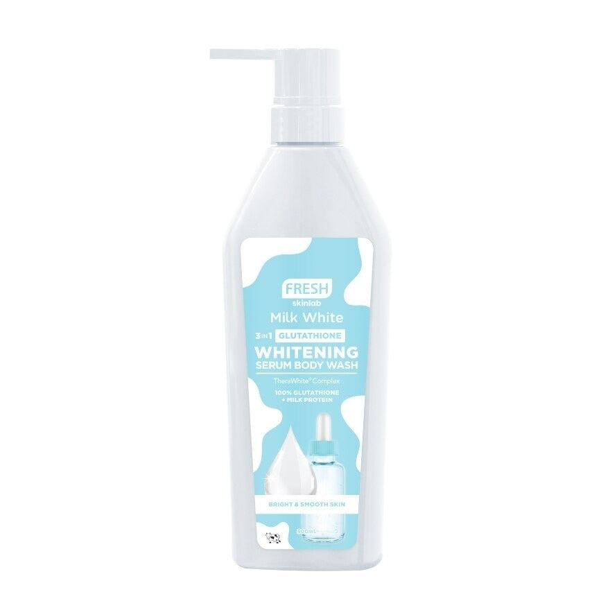 FRESH Skinlab Milk White 3 in 1 Glutathione Whitening Body Wash