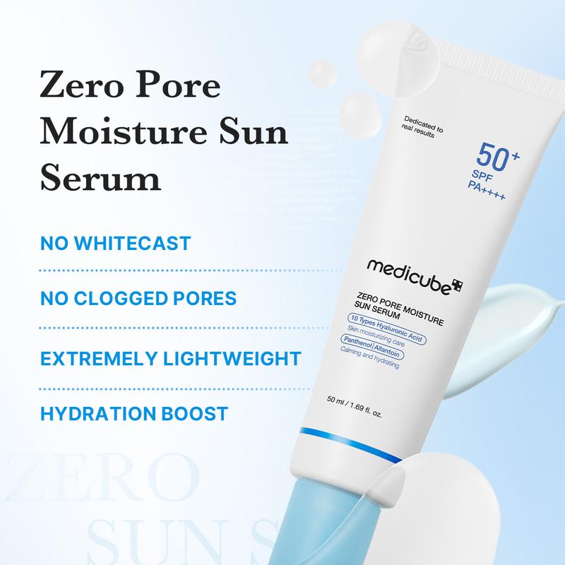 MEDICUBE Zero Pore Moisture Sun Serum - 50ml