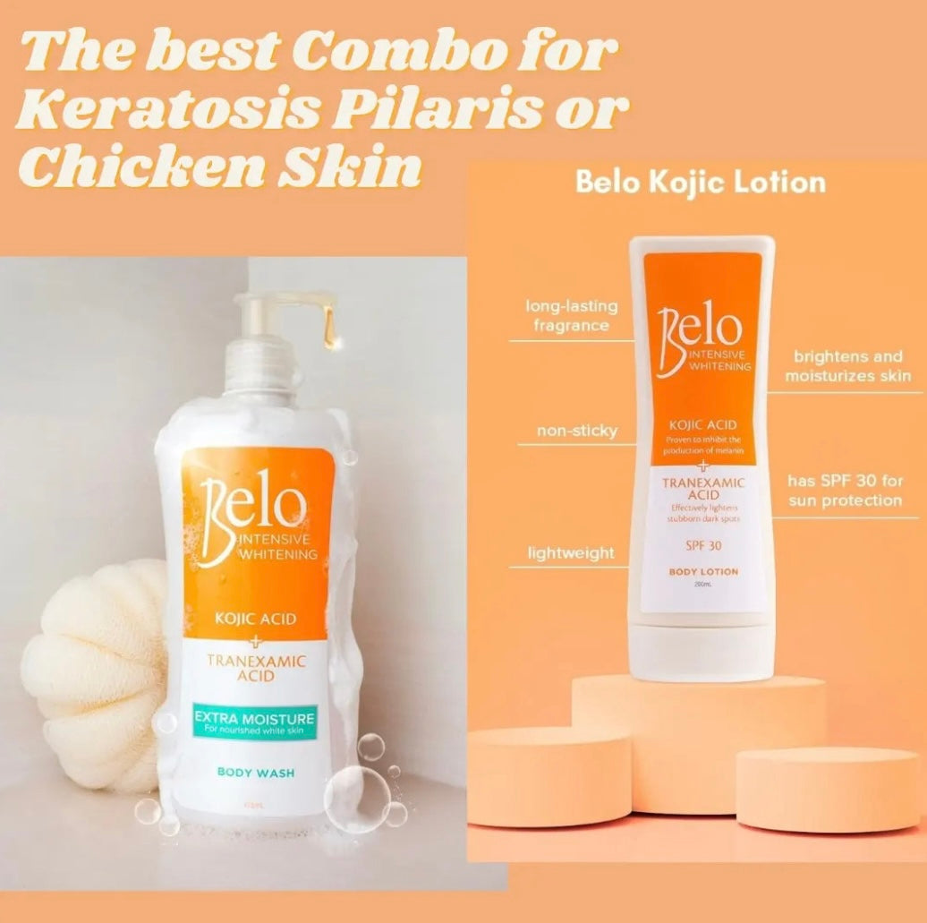 Belo Intensive Whitening Kojic Acid + Tranexamic Acid Body Wash - 475ml