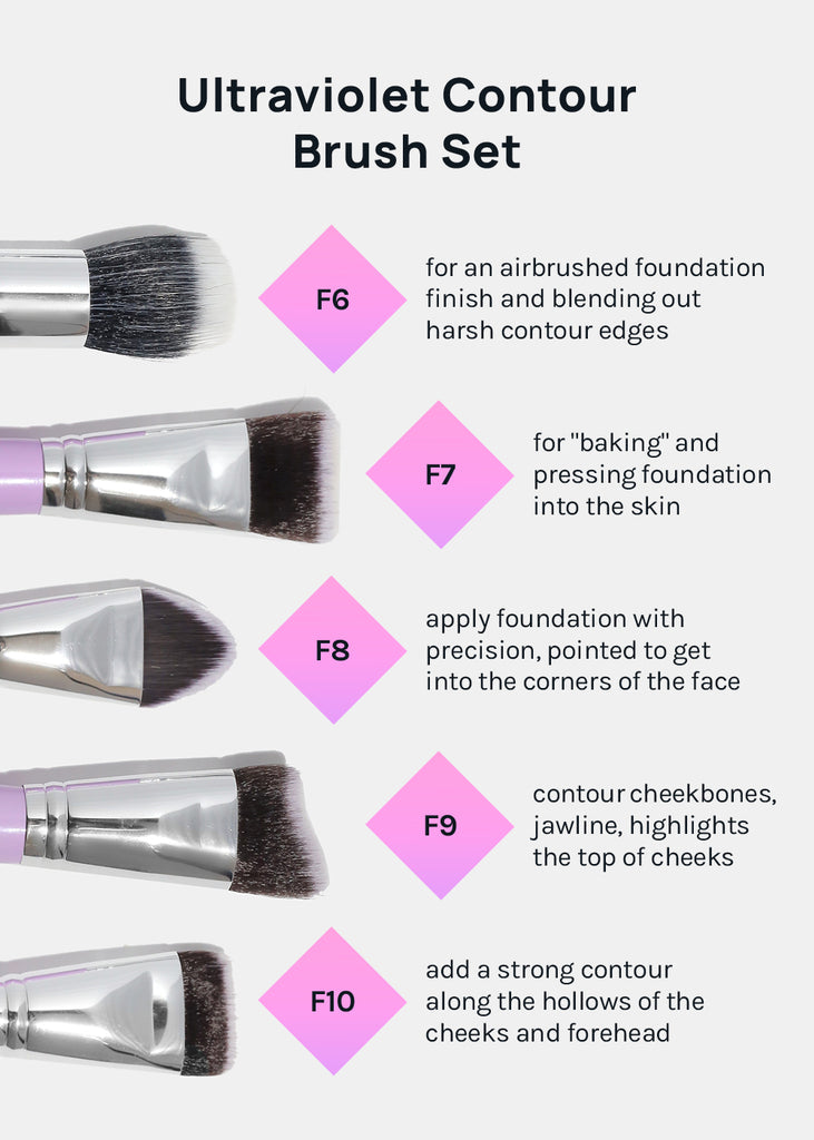 AOA Studio Purple Brush Roll