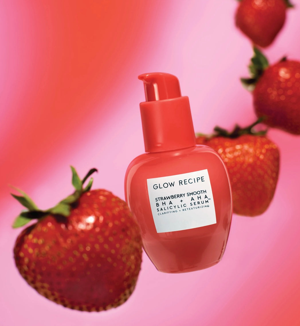 GLOW RECIPE Strawberry Smooth BHA AHA Salicylic Acid Serum - 30ml