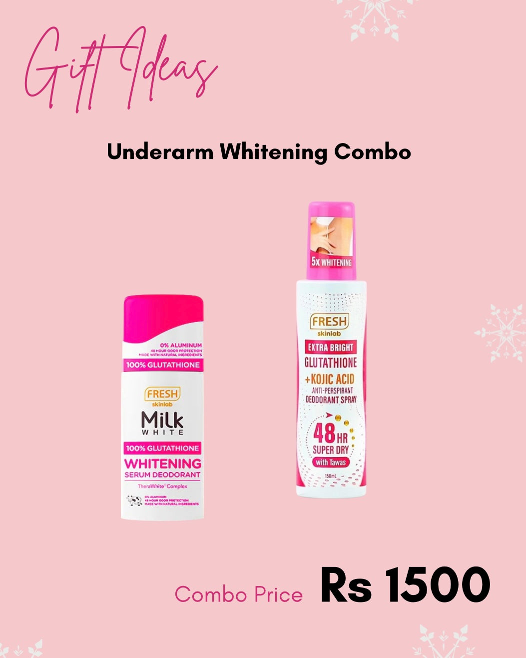 Underarm Whitening Combo