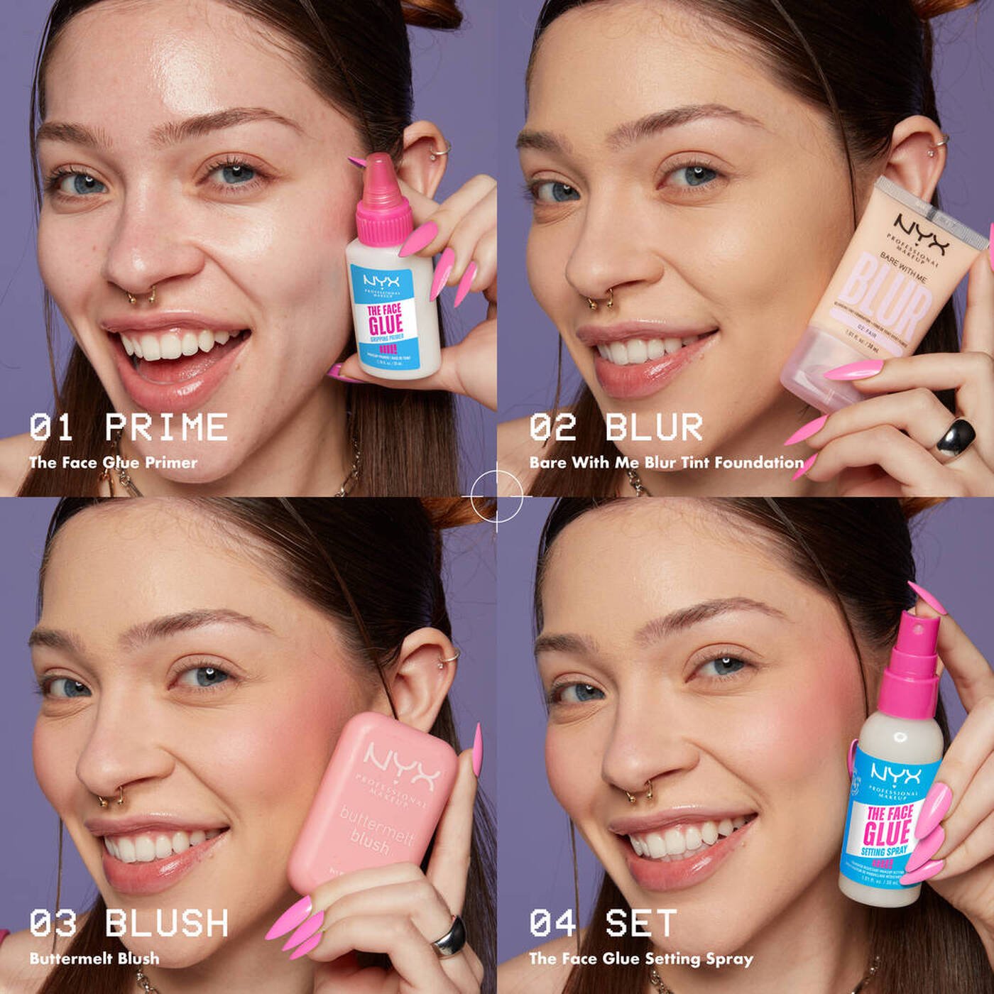 The Face Glue Setting Spray - 60ml