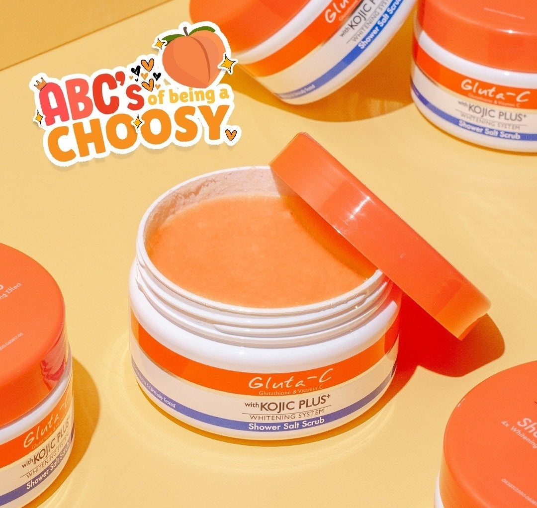 Gluta-C Kojic Plus Whitening Shower Salt Scrub - 250g