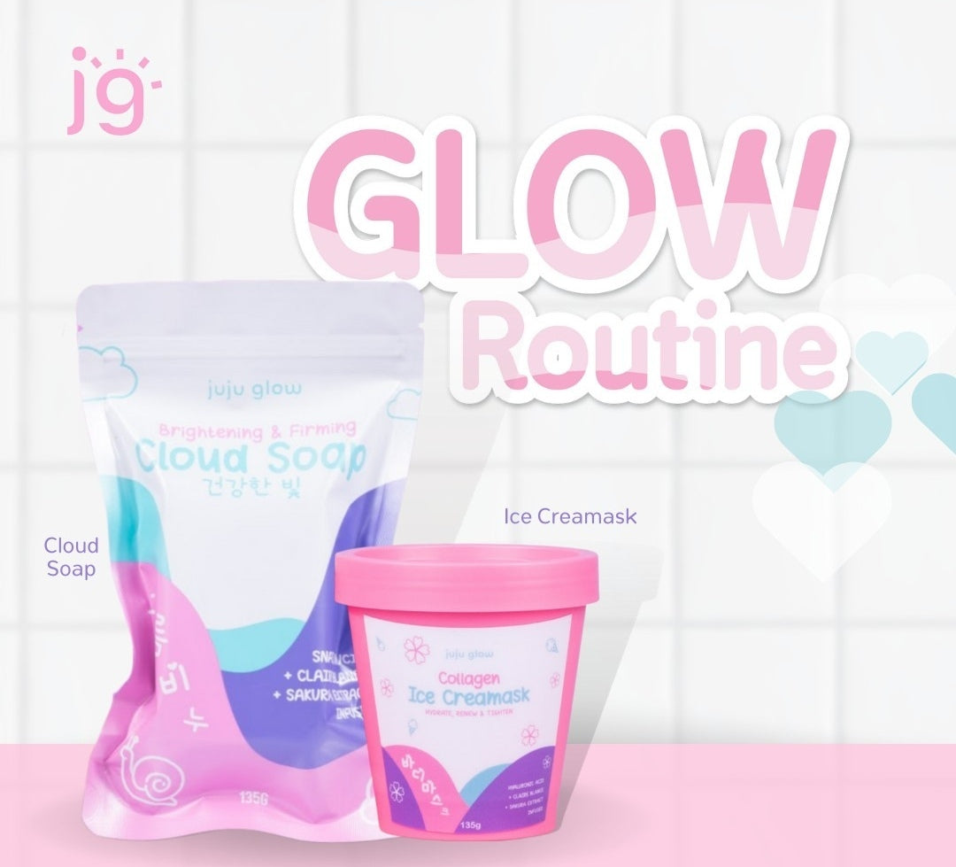 Juju Glow Collagen Ice Cream Mask - 135g