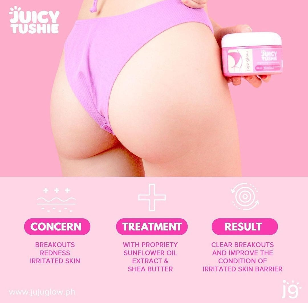 Juju Glow Brightening Butt Mask Scrub - 300g