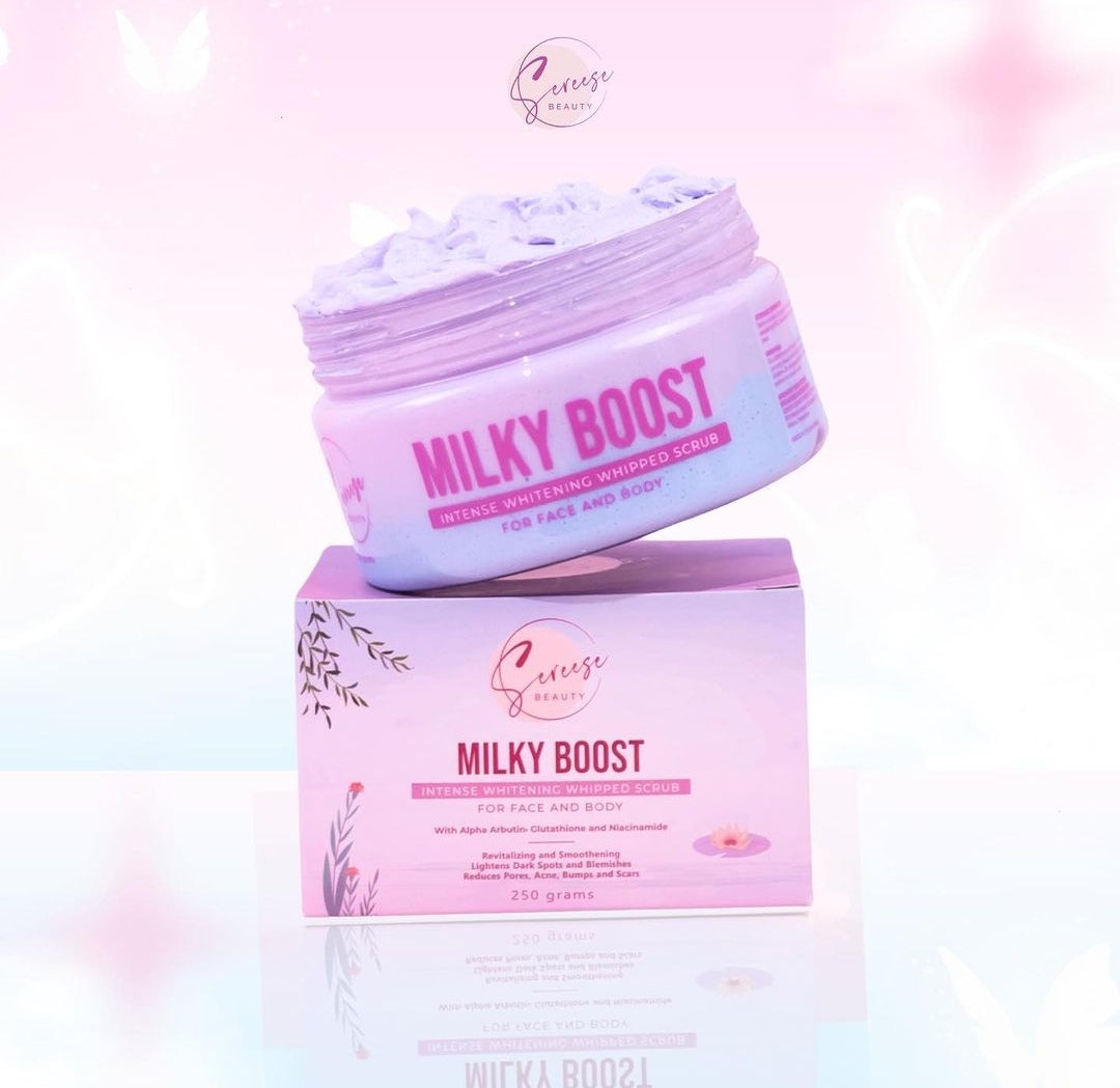 Sereese Beauty Milky Boost Intense Whitening Whipped Scrub - 300ml