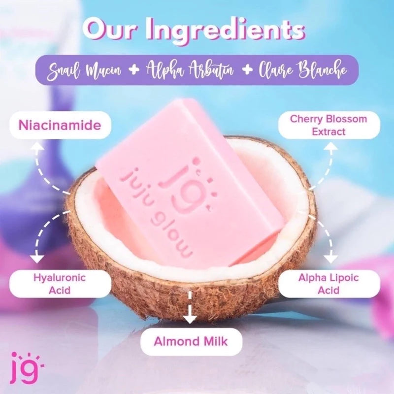Juju Glow Cloud Soap Brightening & Firming - 135g