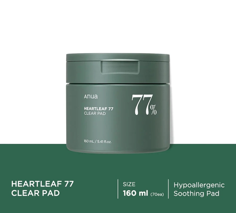 ANUA Heartleaf 77% Toner Pad - 160ml