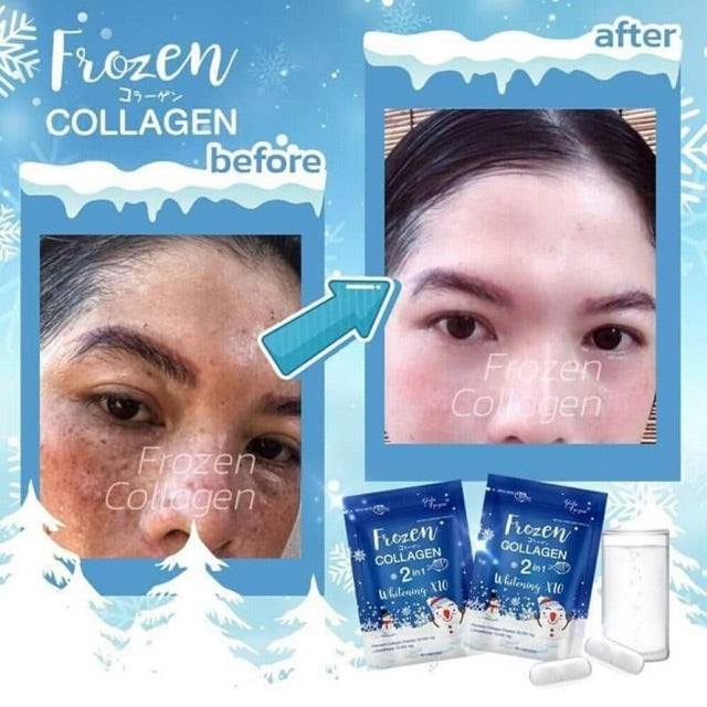 Gluta Frozen - Frozen Collagen 2 in 1 Whitening Supplement (×60 Capsules)