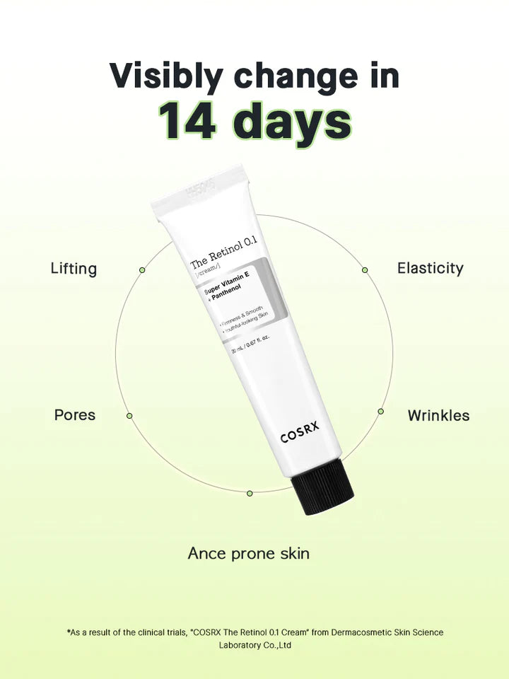 COSRX The Retinol 0.1% Cream - 20ml