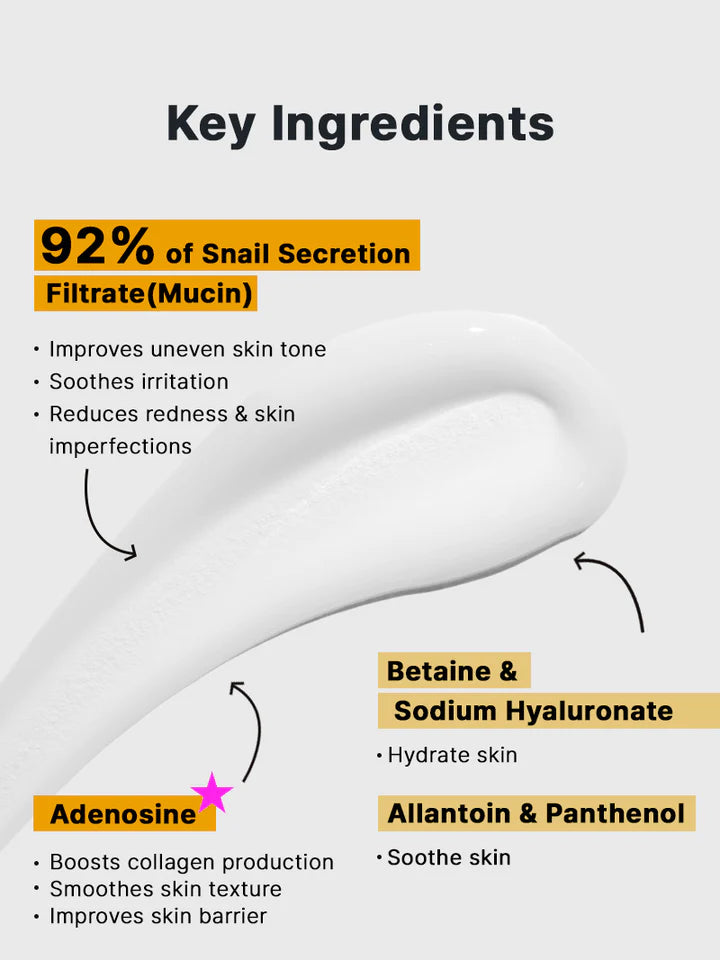 COSRX Snail 92 All In One Cream - 100g Jar