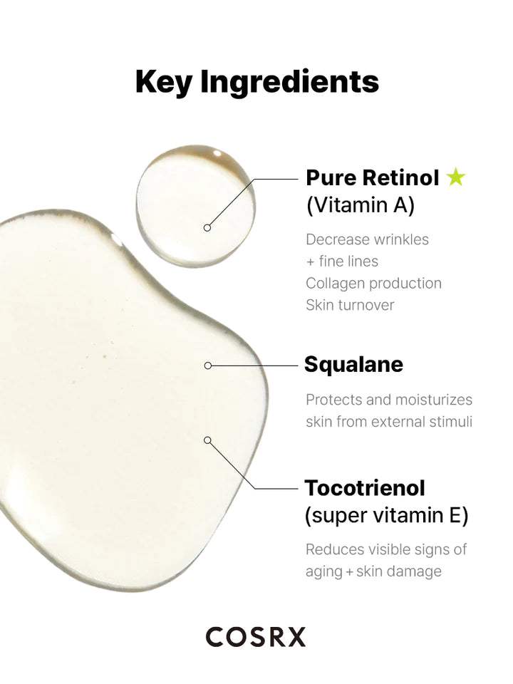COSRX The Retinol 0.5% Oil - 20ml