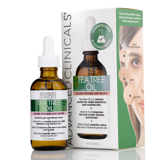 Advanced Clinicals Tea Tree Facial Oil - 52ml