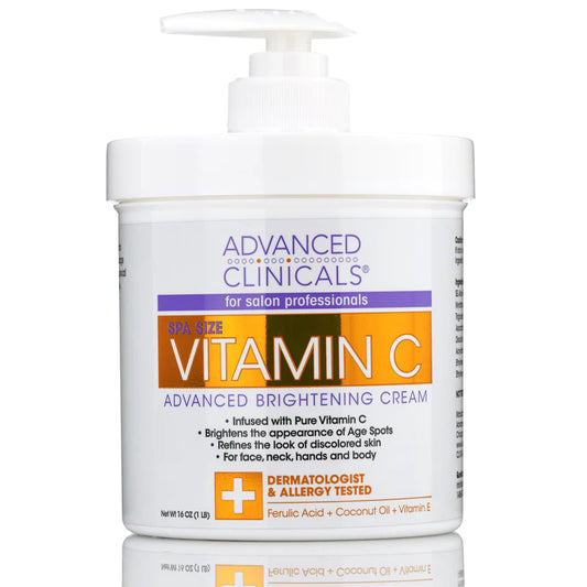 Advanced Clinicals Vitamin C Cream - 454g