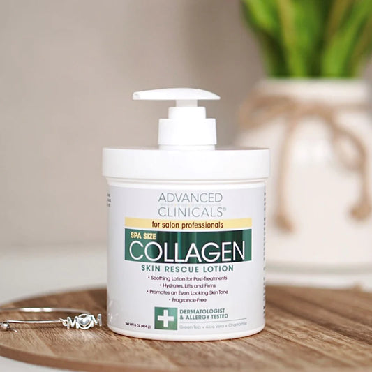 Advanced Clinicals Collagen Cream - 454g