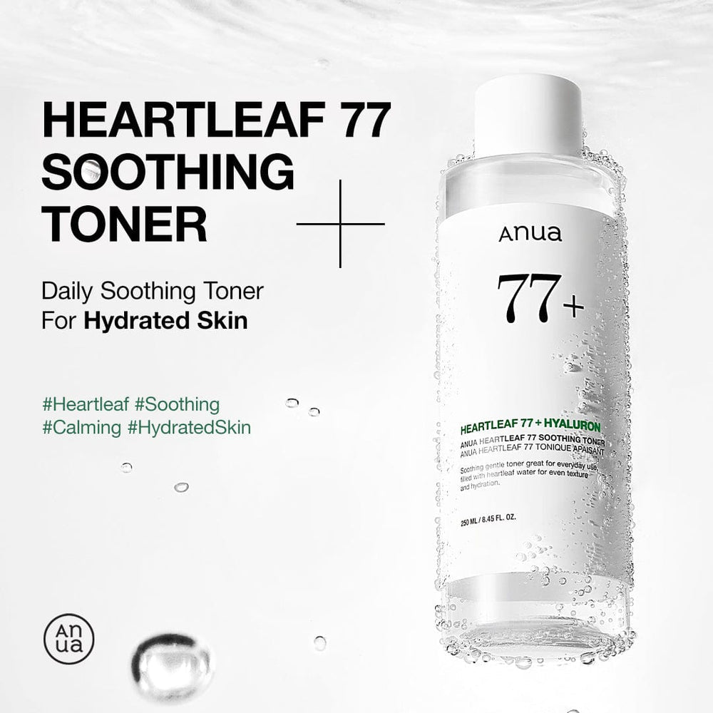 ANUA Heartleaf 77% + Hyaluron Soothing Toner