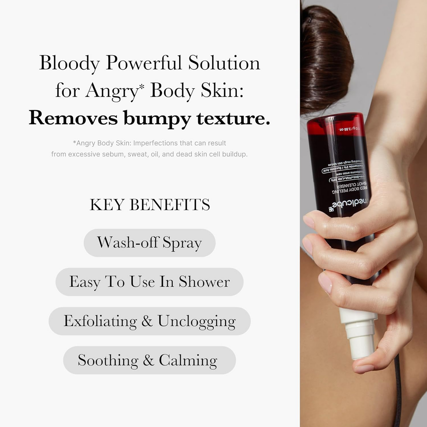 MEDICUBE Red Acne Body Peeling Shot - 110g