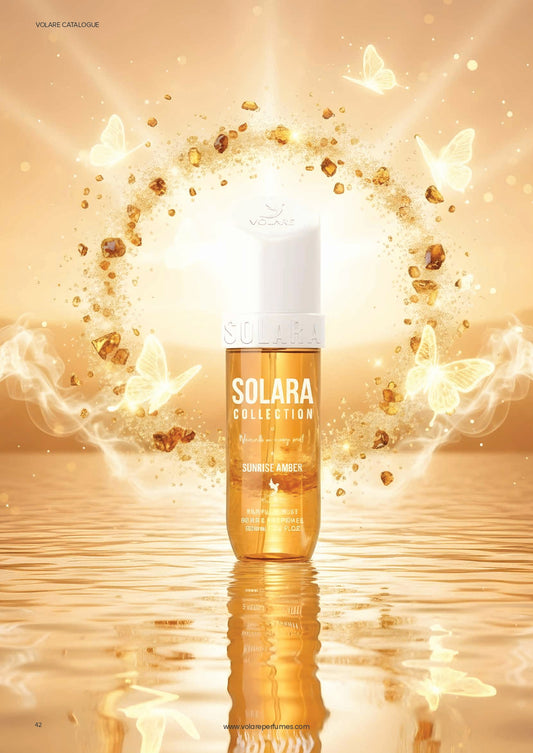Solara Sunrise Amber Perfume Mist - 90ml