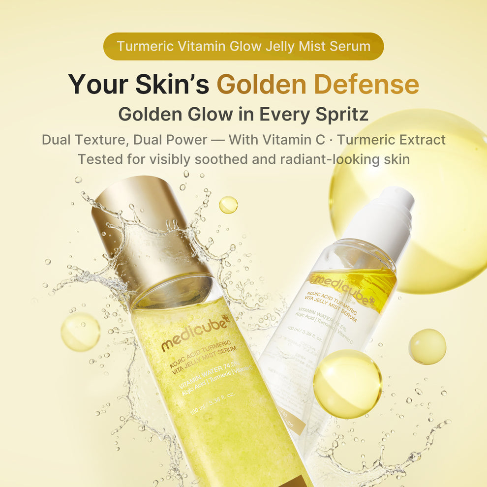 MEDICUBE Kojic Acid Turmeric Vita Jelly Mist Serum - 100ml