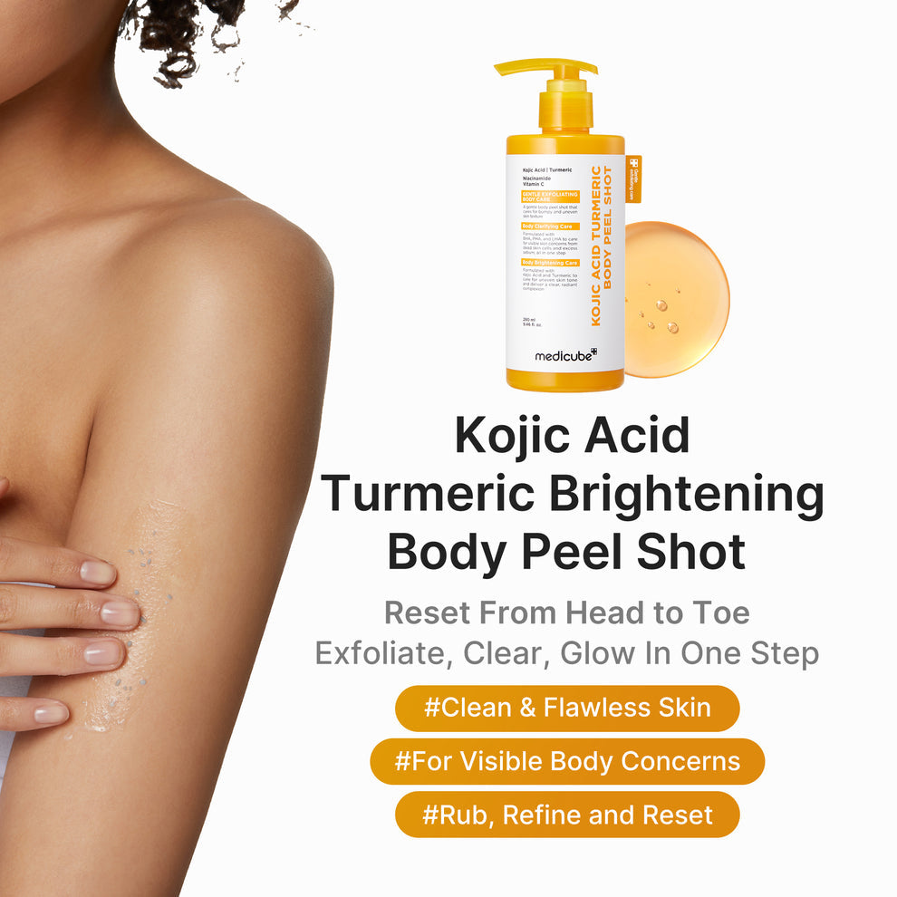 MEDICUBE Kojic Acid Turmeric Body Peel Shot - 280ml