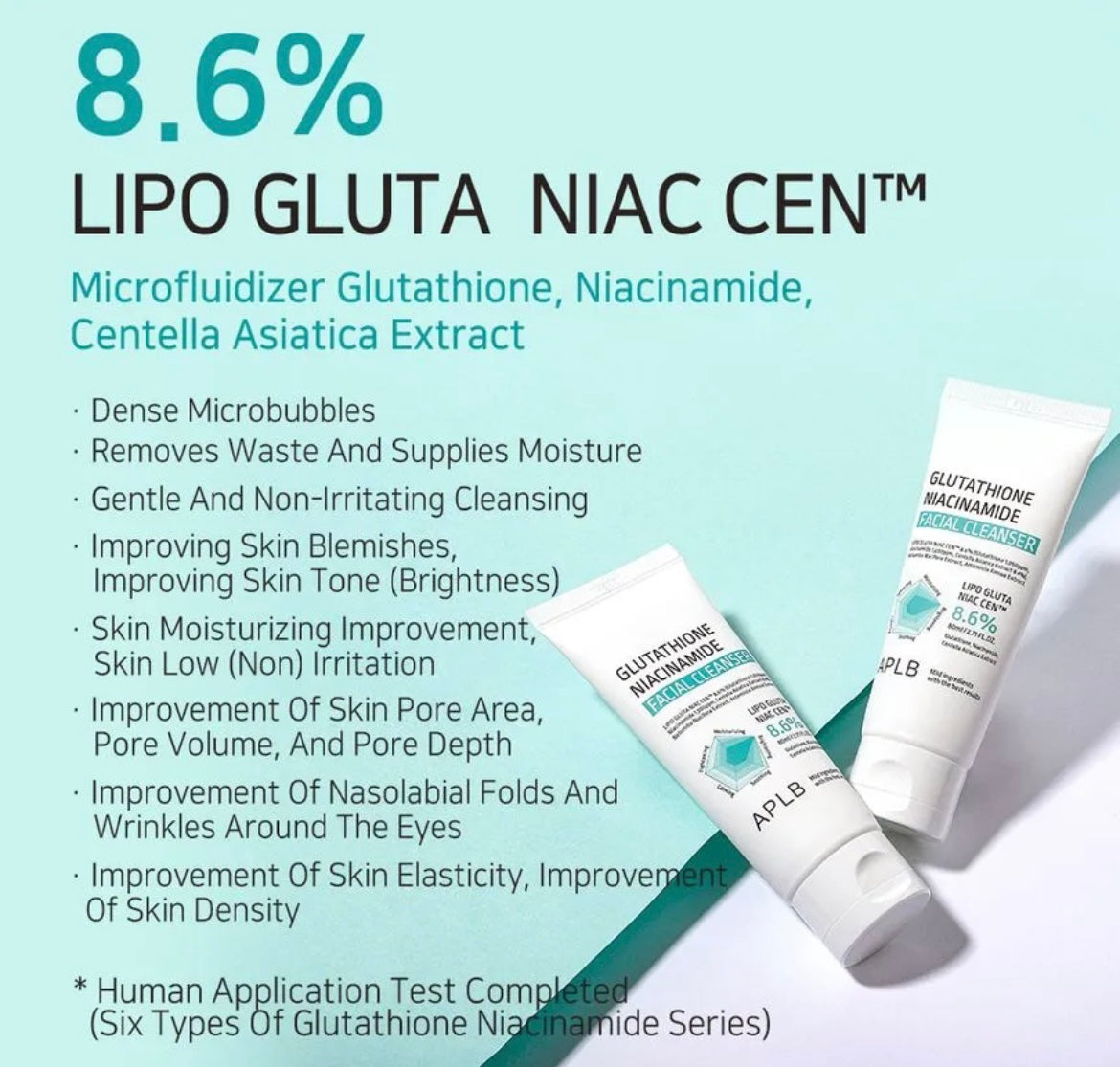 APLB Glutathione Niacinamide Facial Cleanser - 80ml